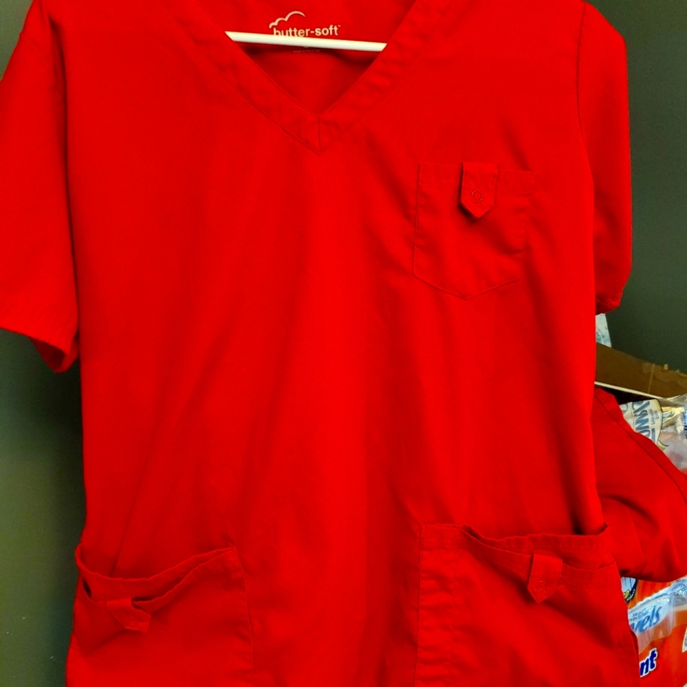 Red Scrubs